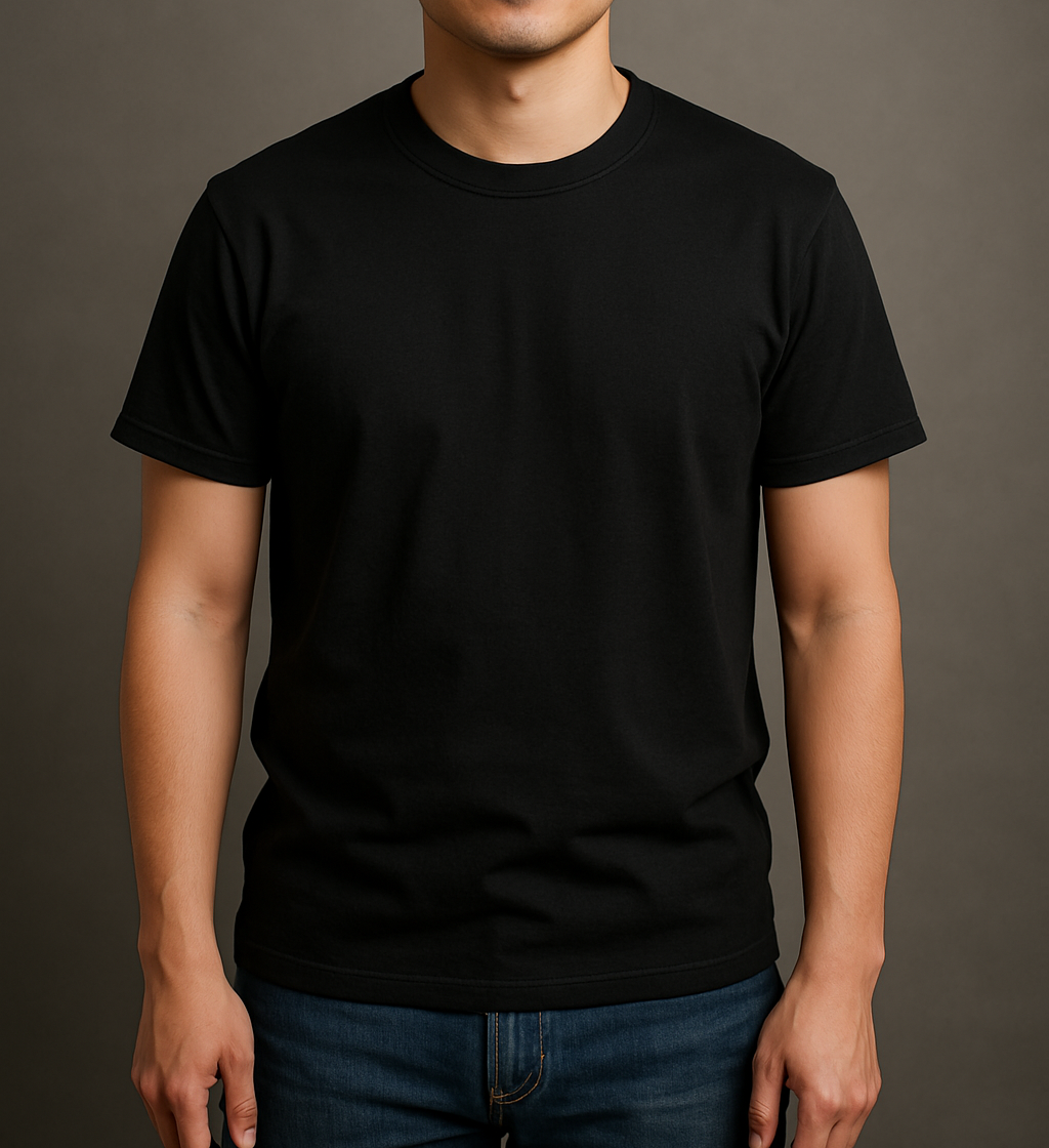 Kaos Polos Hitam